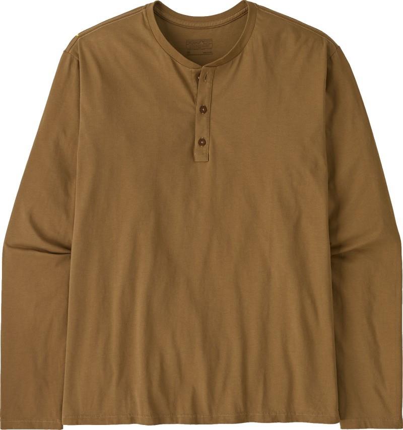 Daily LS Henley - Mens - coriander brown 1