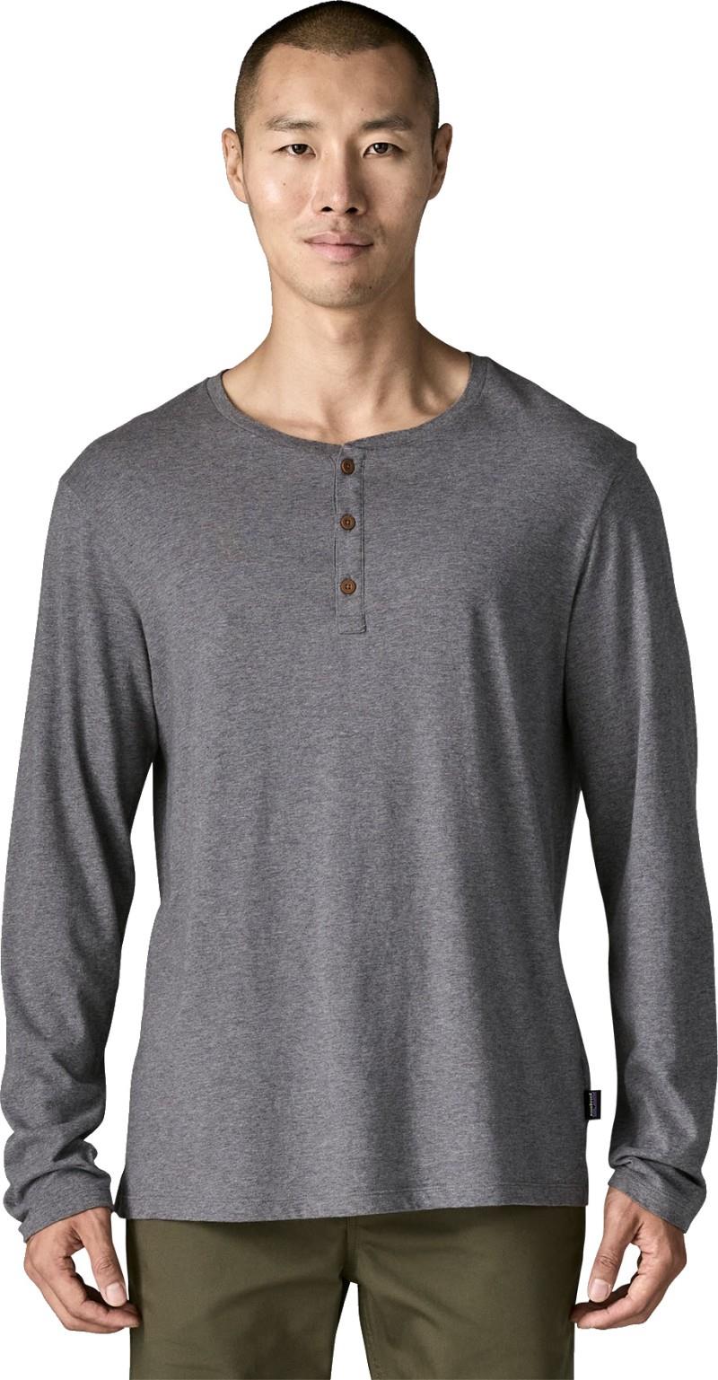 Daily LS Henley - Mens - noble grey 1