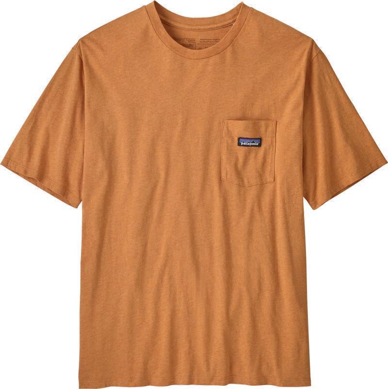 Daily Pocket Tee - Mens - Cloudberry Orange 1