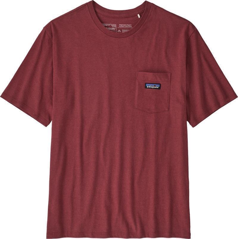Daily Pocket Tee - Mens - Sequoia Red 1