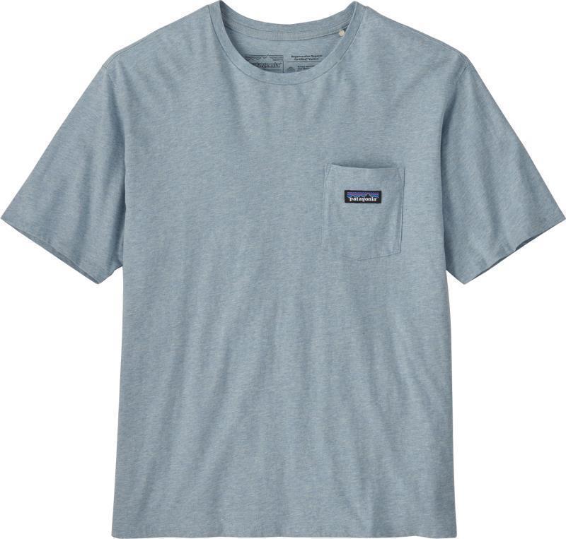 Daily Pocket Tee - Mens - Steam Blue 1