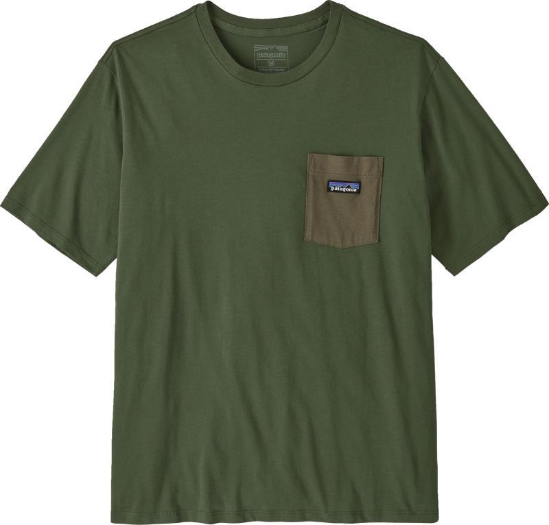 Daily Pocket Tee - Mens - torrey pine green 1