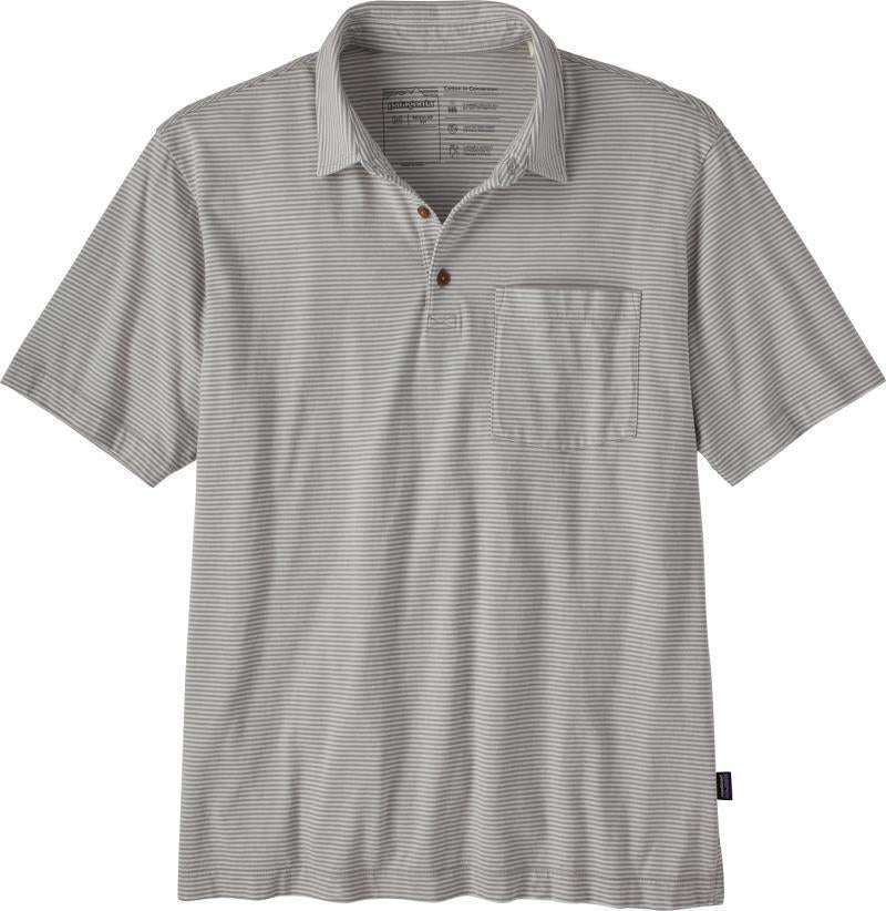 Daily Polo - Mens - Fathom Stripe / Salt Grey 1