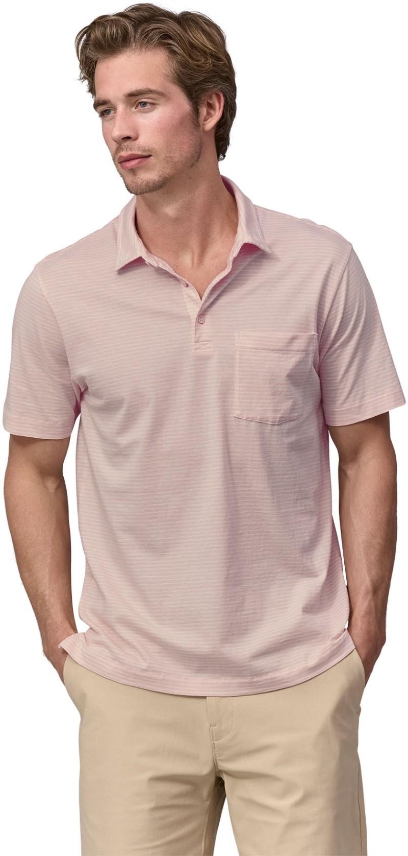 Daily Polo - Mens - seashore / whisker pink 1