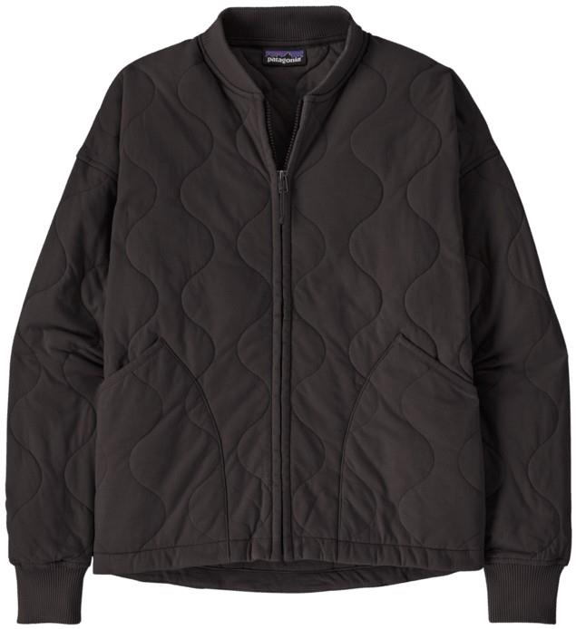 Daily Quilted Bomber Jacket - Womens - black 1