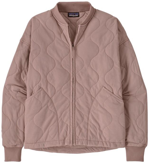 Daily Quilted Bomber Jacket - Womens - stingray mauve 1