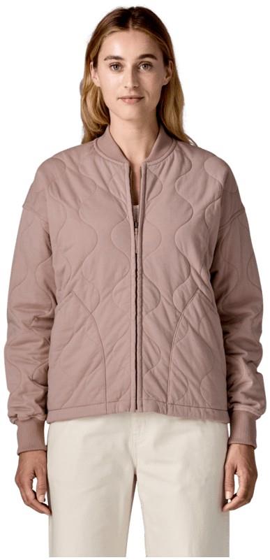 Daily Quilted Bomber Jacket - Womens - stingray mauve 1