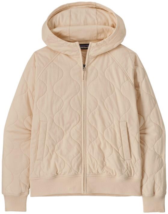 Daily Quilted Hoody - Womens - natural 1