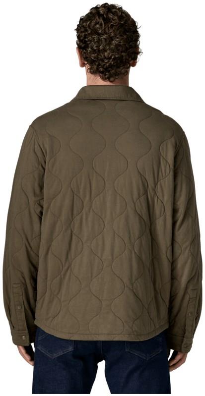 Daily Quilted Shirt Jacket - Mens - basin green 1