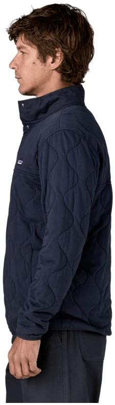 Daily Quilted Snap Tee Pullover - Mens - new navy 1