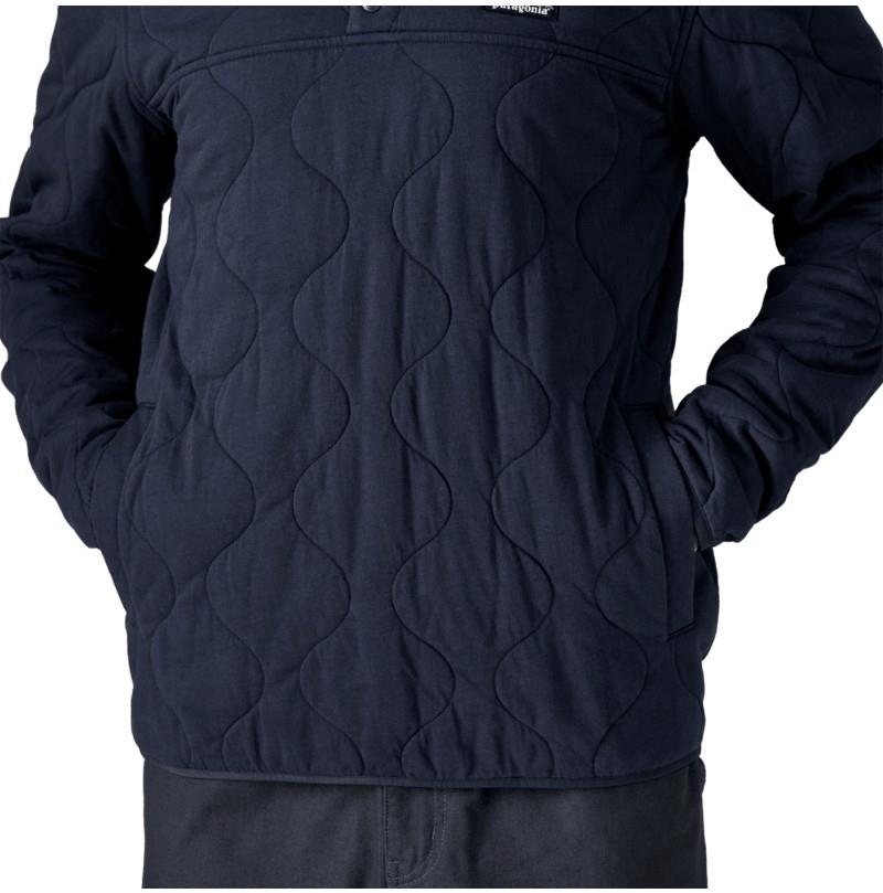 Daily Quilted Snap Tee Pullover - Mens - new navy 1