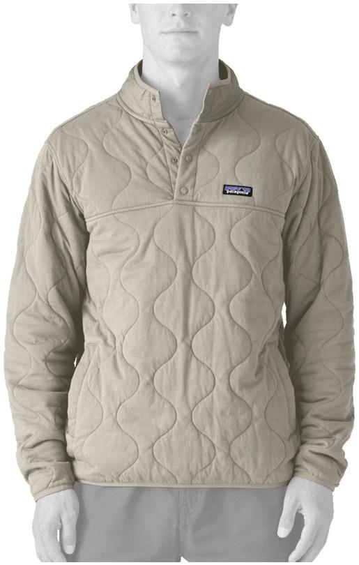Daily Quilted Snap Tee Pullover - Mens - pelican 1