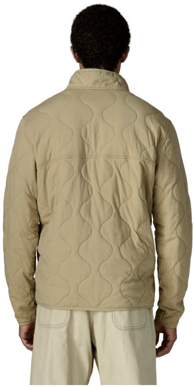 Daily Quilted Snap Tee Pullover - Mens - weathered stone 1