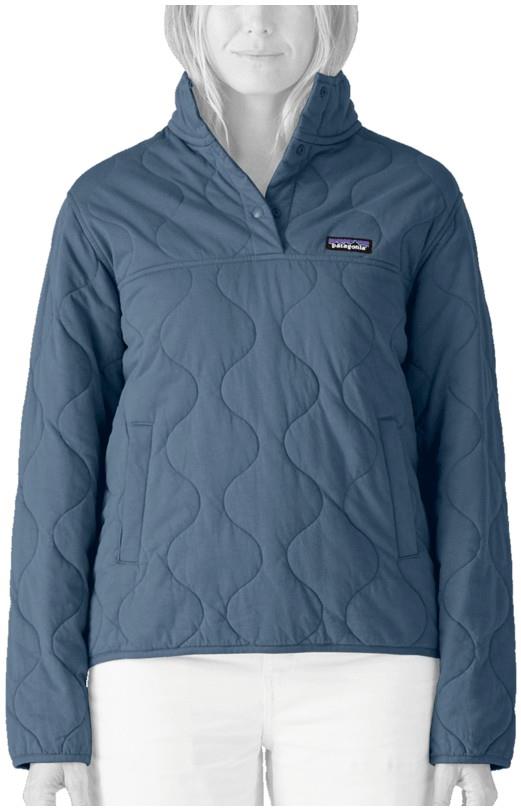 Daily Quilted Snap Tee Pullover - Womens - freshwater blue 1