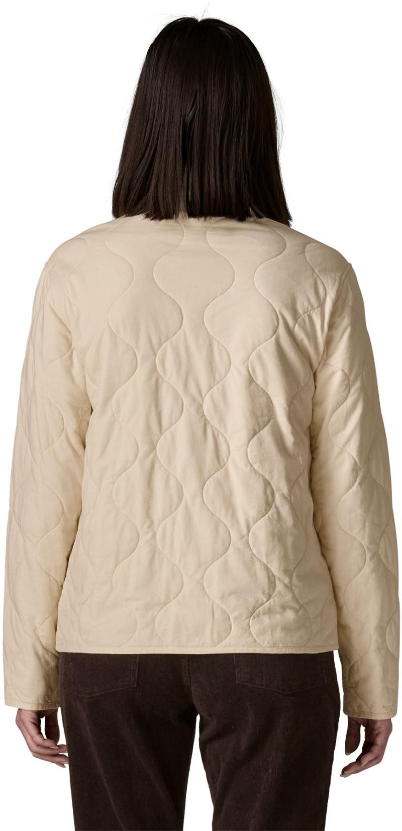 Daily Quilted Snap Tee Pullover - Womens - natural 1