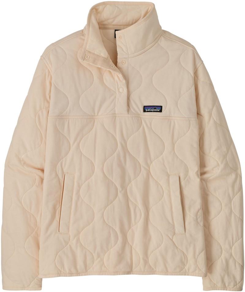 Daily Quilted Snap Tee Pullover - Womens - natural 1