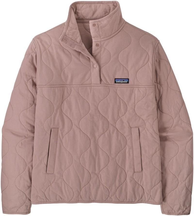 Daily Quilted Snap Tee Pullover - Womens - stingray mauve 1