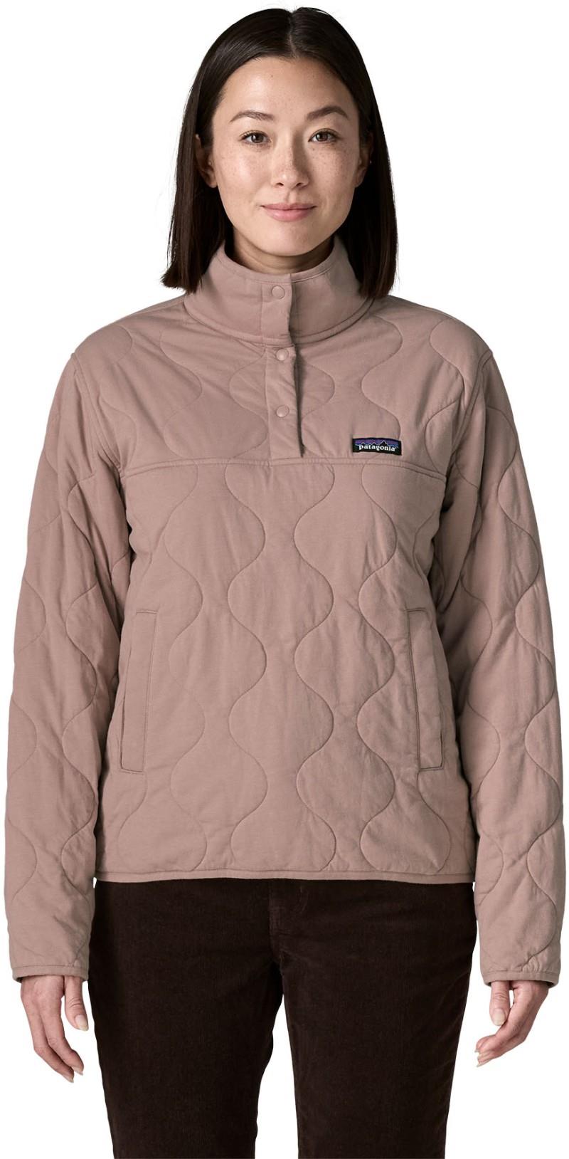Daily Quilted Snap Tee Pullover - Womens - stingray mauve 1