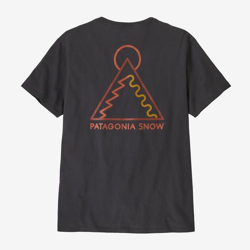Dawn Tracks Organic T-Shirt - Unisex - Ink Black 1
