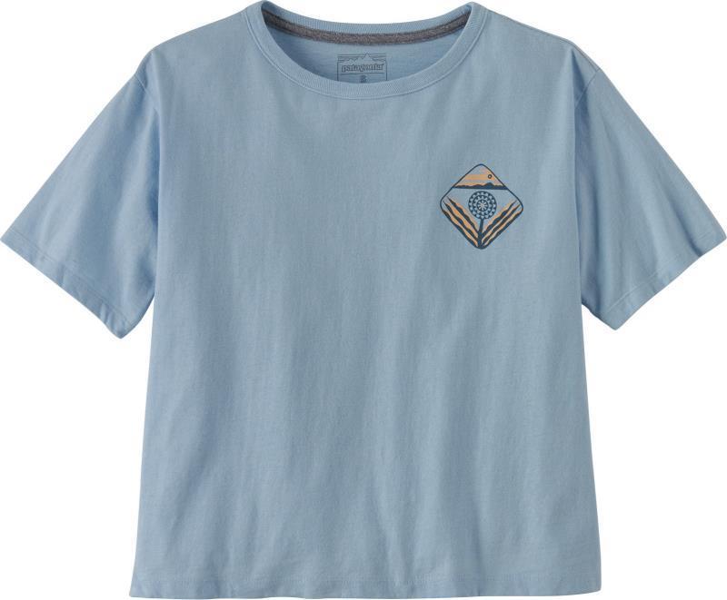 Dawn to Dusk Easy-Cut Responsibili-Tee - Womens - Chilled Blue 1