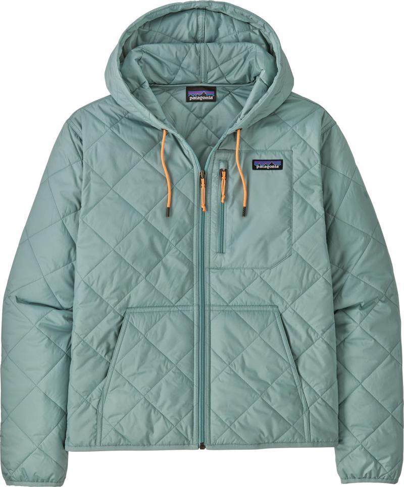 Diamond Quilted Bomber Hoody - Womens - Thermal Blue 1