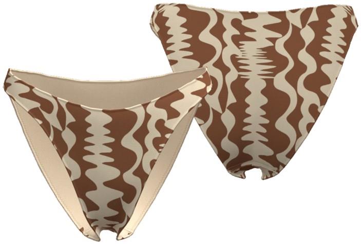 Dip Bottoms - Womens - squiggles / earthworm brown 1