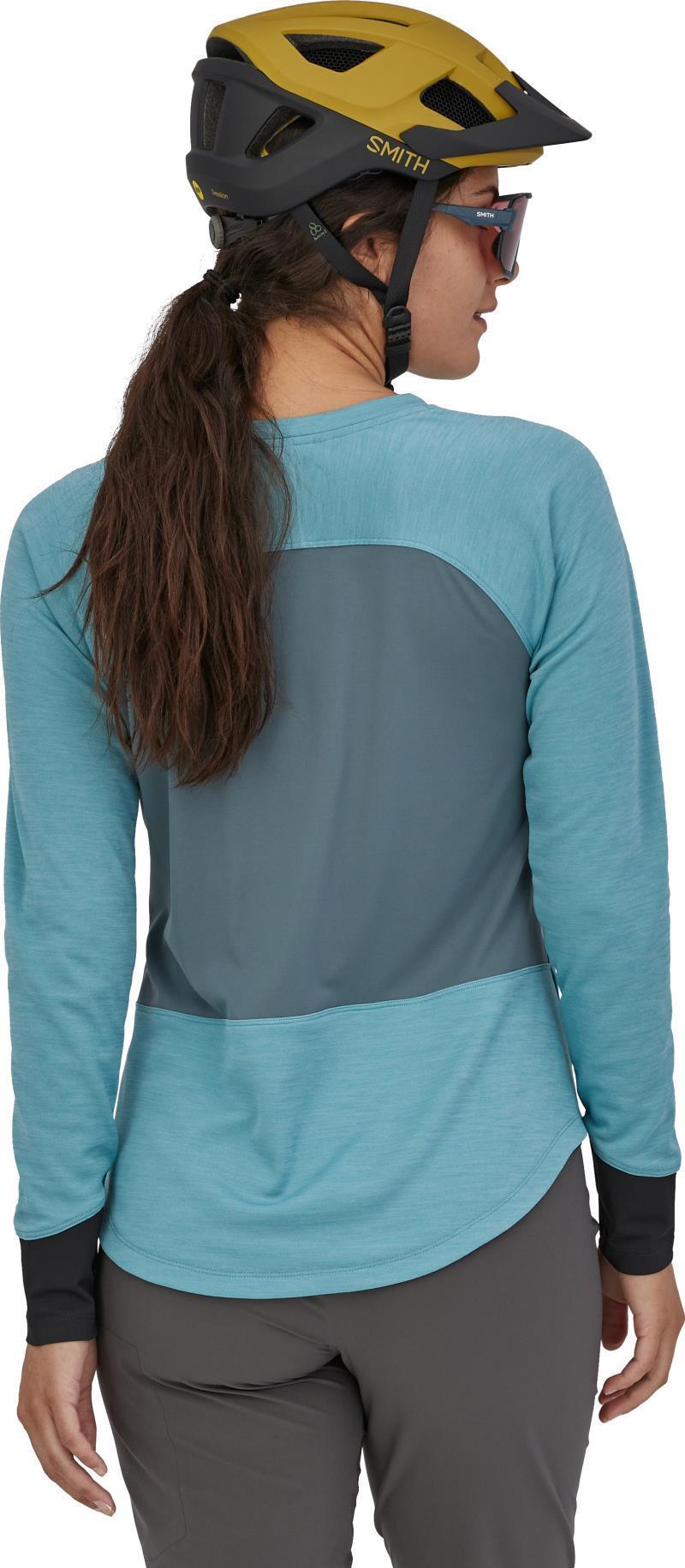 Dirt Craft LS Jersey - Womens - upwell blue 1