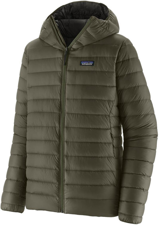 Down Sweater Hoody - Mens - Basin Green 1