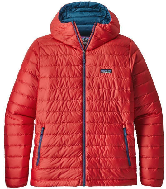 Down Sweater Hoody - Mens - Fire 1