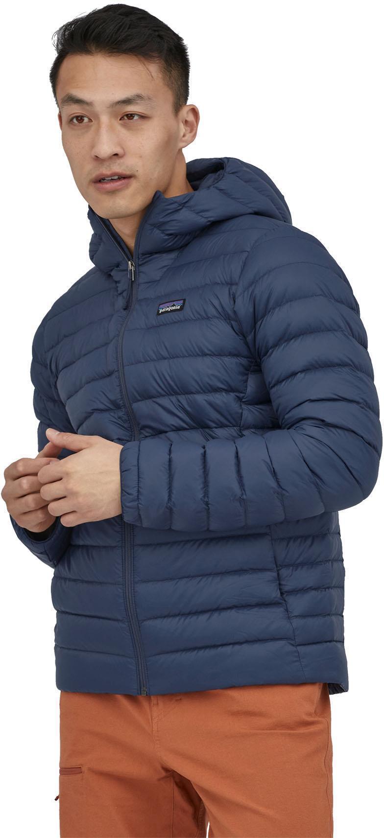 Down Sweater Hoody - Mens - New Navy 2