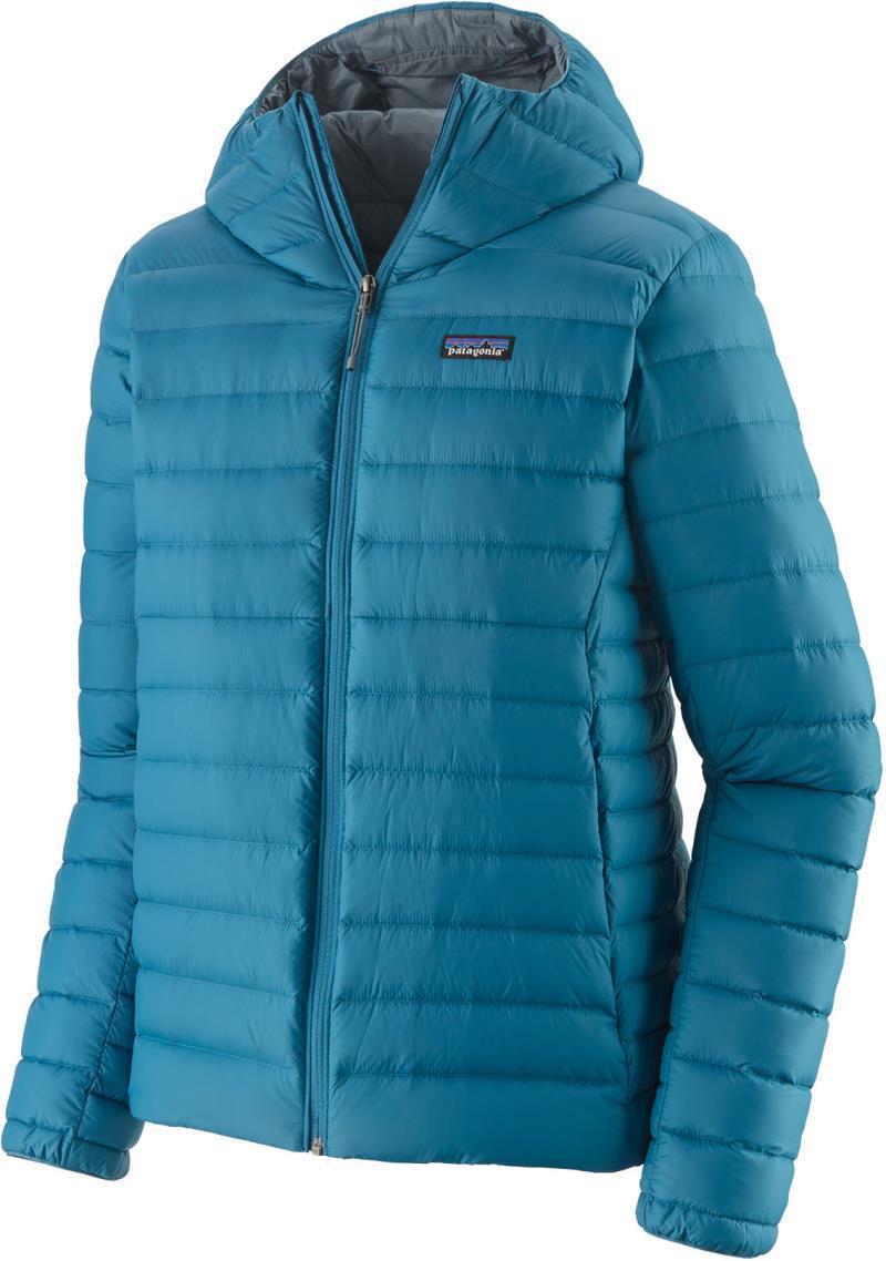 Down Sweater Hoody - Mens - Wavy Blue 1