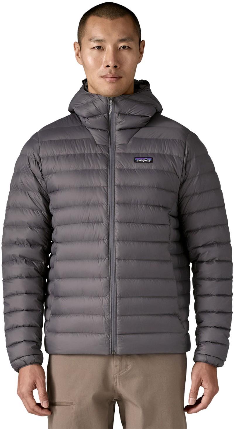 Down Sweater Hoody - Mens - forge grey w/forge grey 1