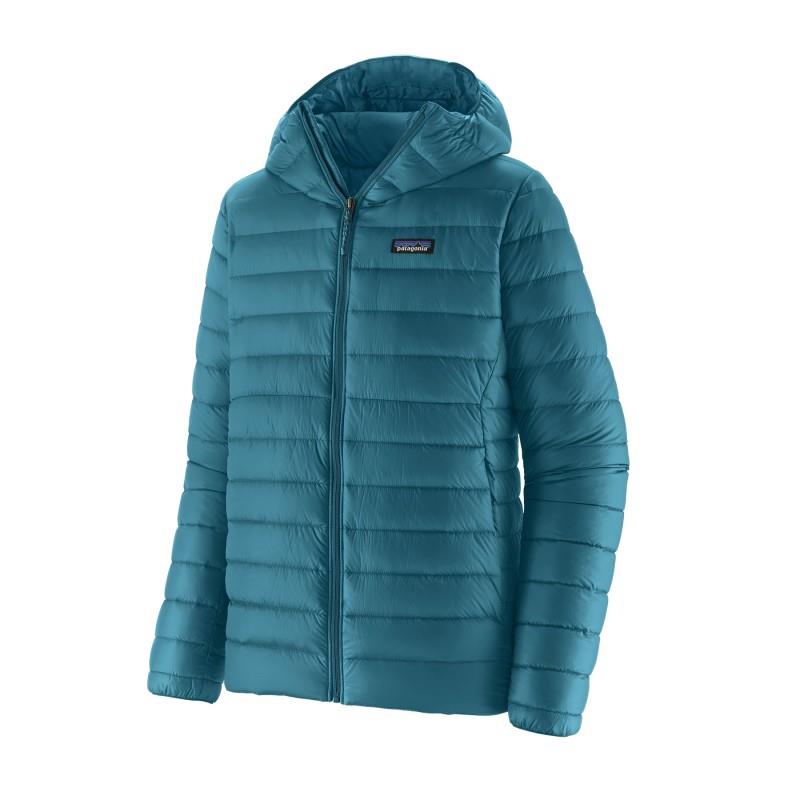 Down Sweater Hoody - Mens - glacial blue 1