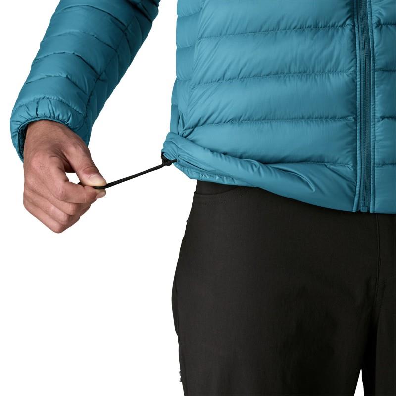 Down Sweater Hoody - Mens - glacial blue 1