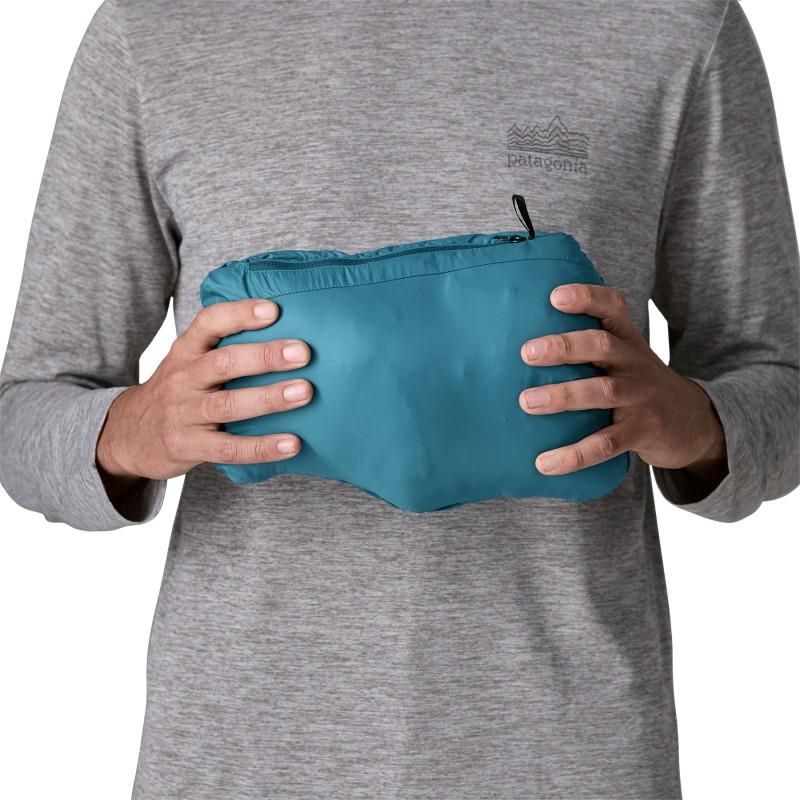 Down Sweater Hoody - Mens - glacial blue 1