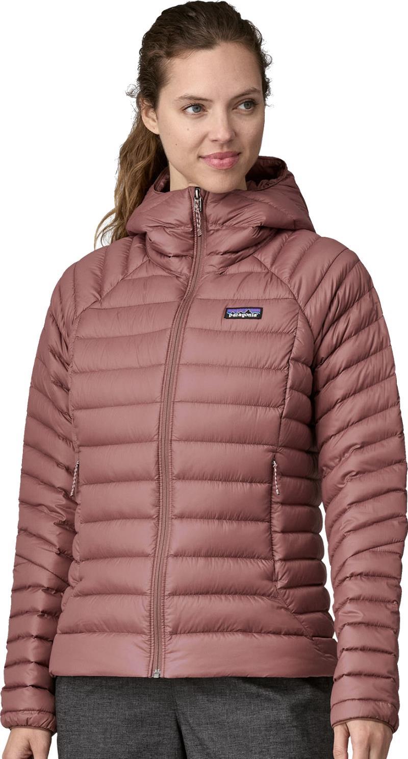 Down Sweater Hoody - Womens - Dulse Mauve 2