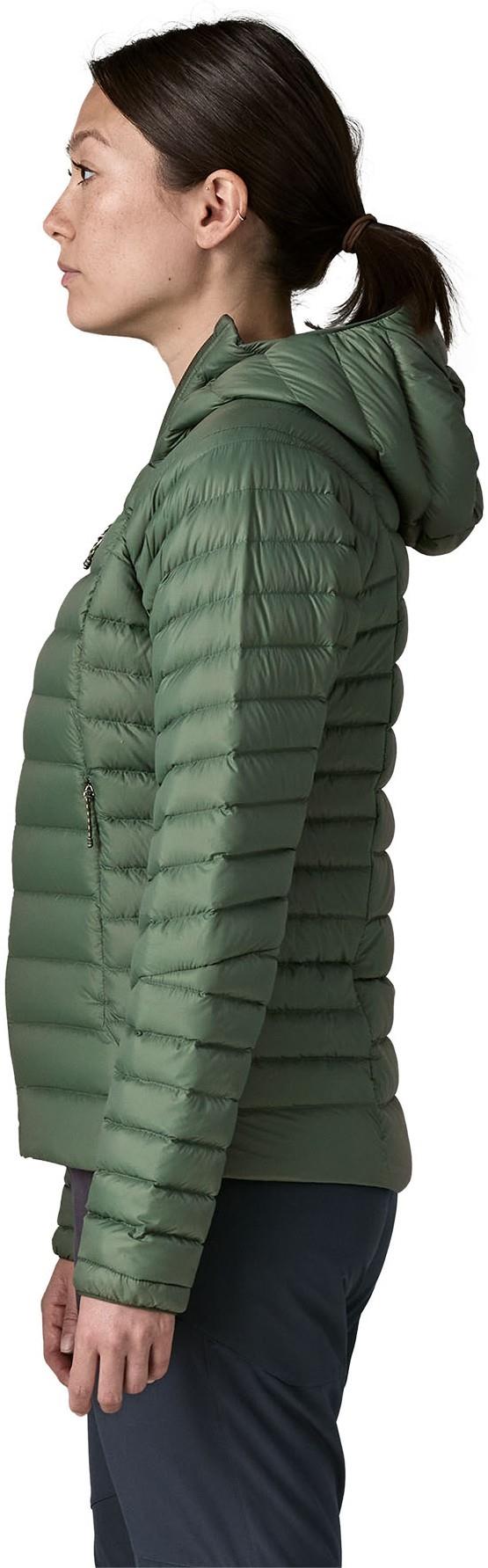Down Sweater Hoody - Womens - canopy green 1