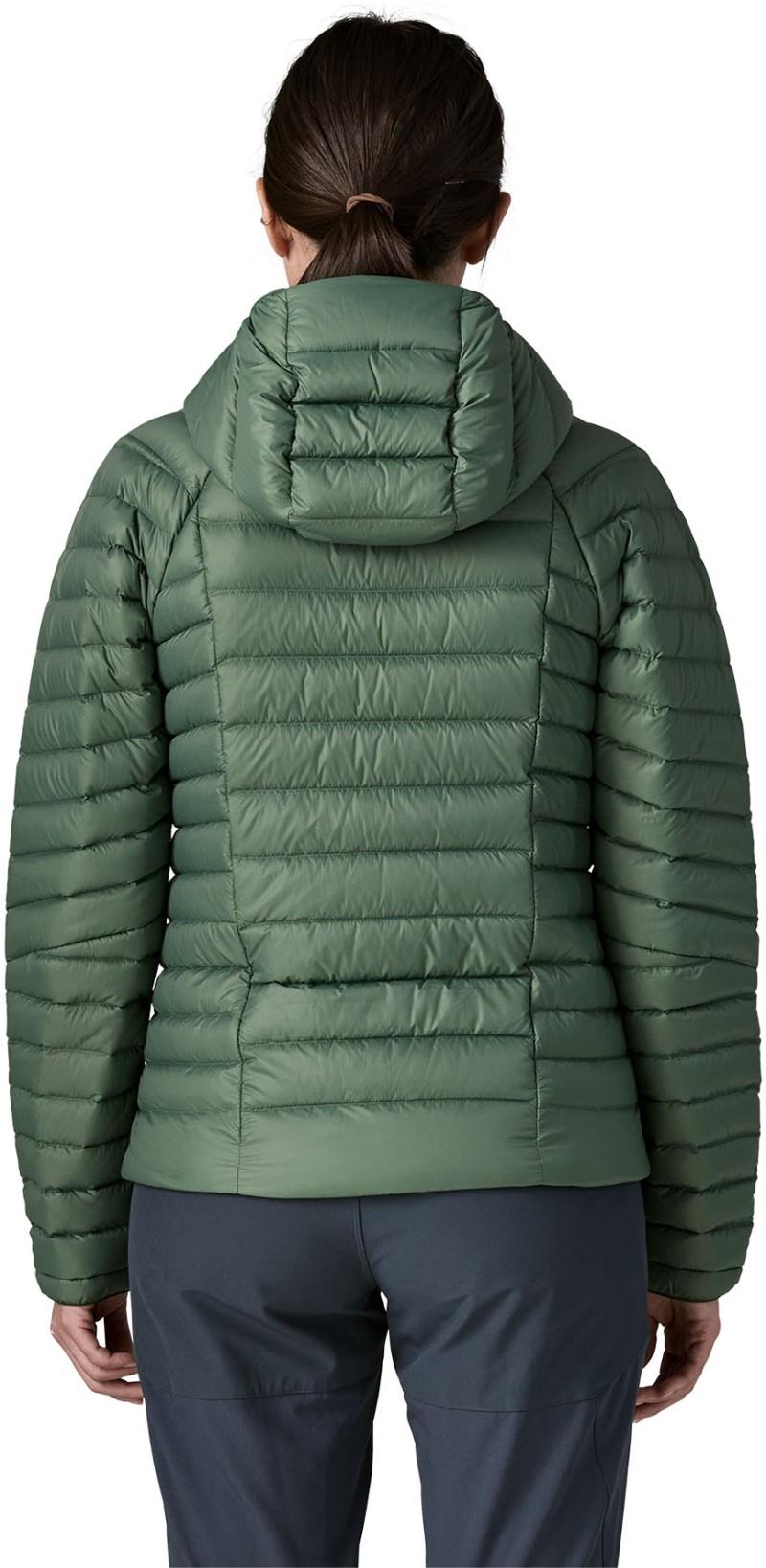 Down Sweater Hoody - Womens - canopy green 1