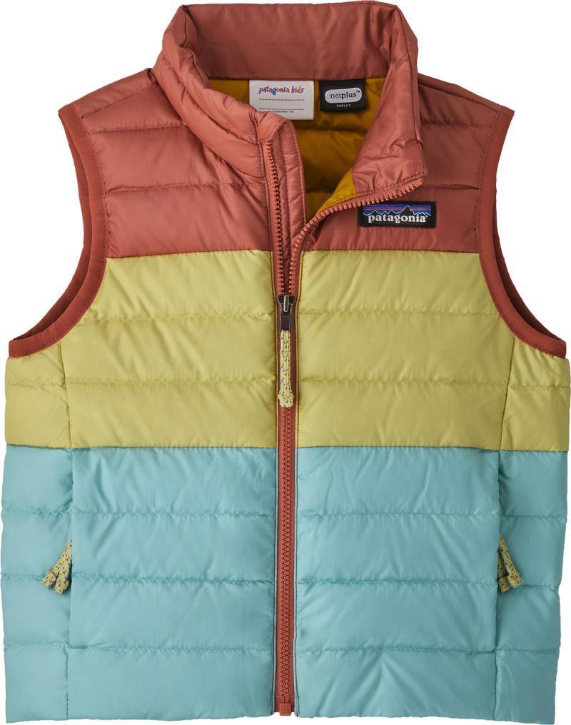 Down Sweater Vest - Baby - burl red 1
