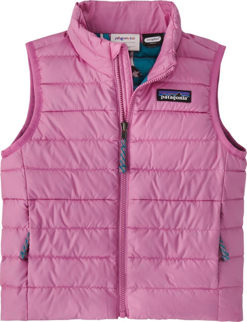 Down Sweater Vest - Baby - marble pink 1