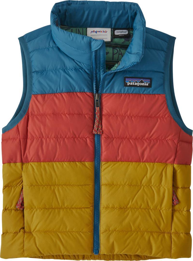 Down Sweater Vest - Baby - wavy blue 1