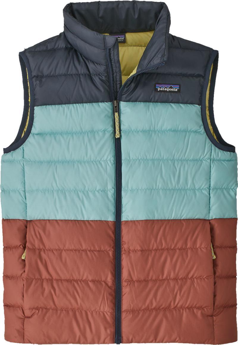 Down Sweater Vest - Kids - smolder blue 1