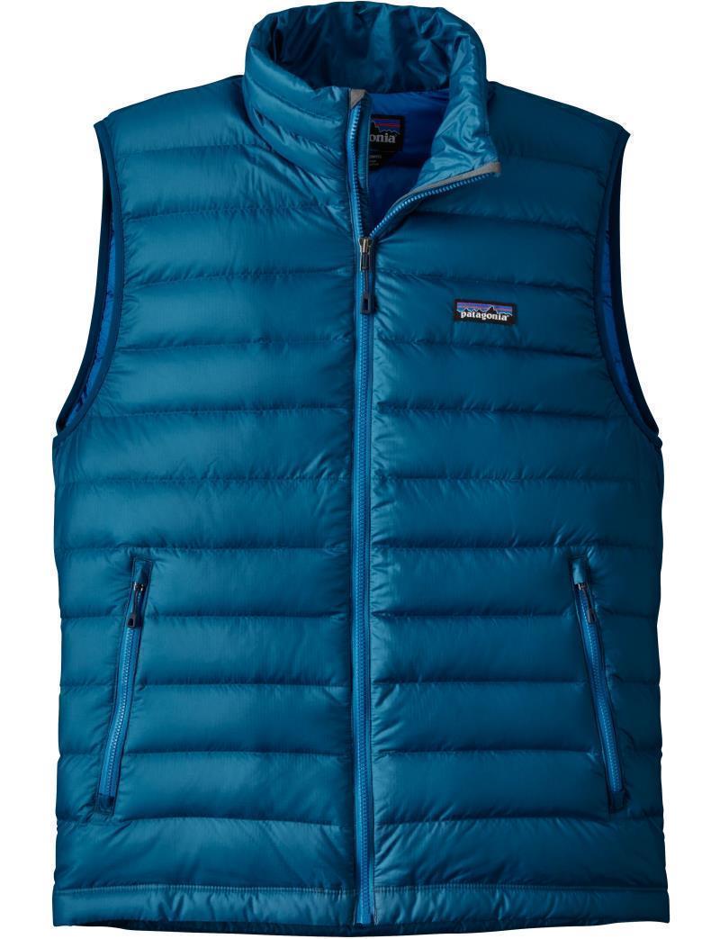Down Sweater Vest - Mens - Big Sur Blue 1
