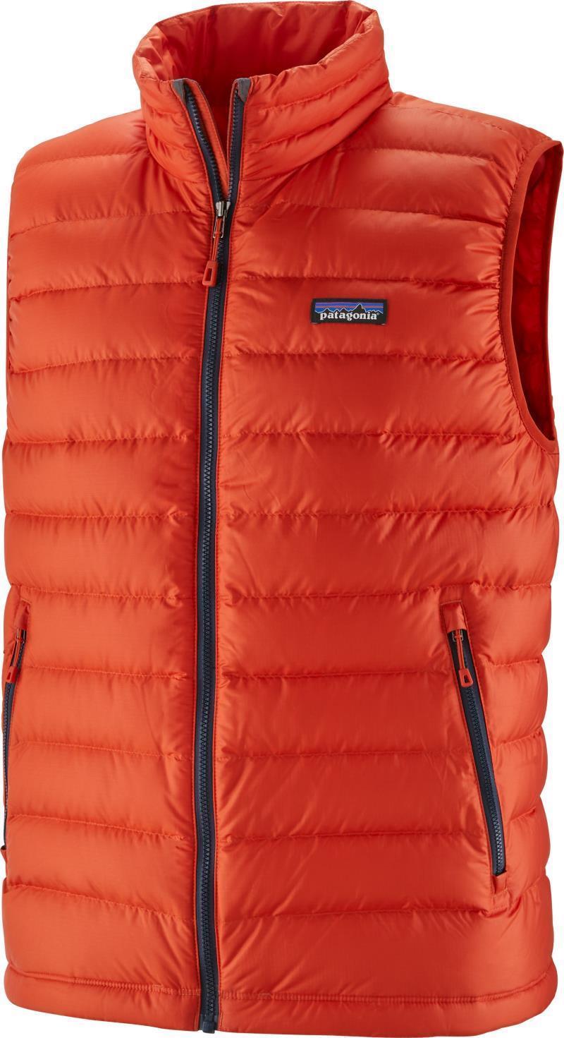 Down Sweater Vest - Mens - Hot Ember 1