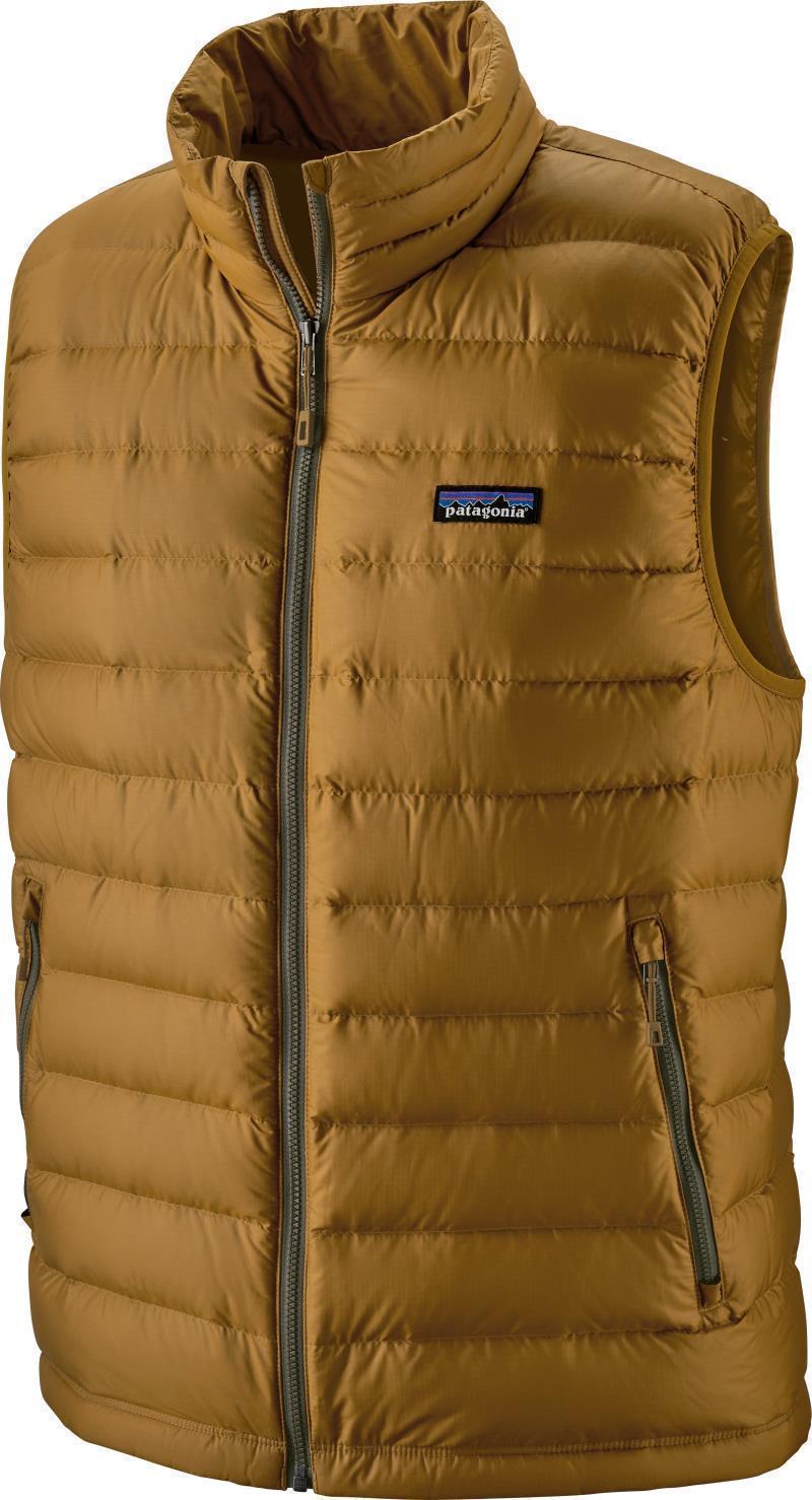 Down Sweater Vest - Mens - Mulch Brown 1