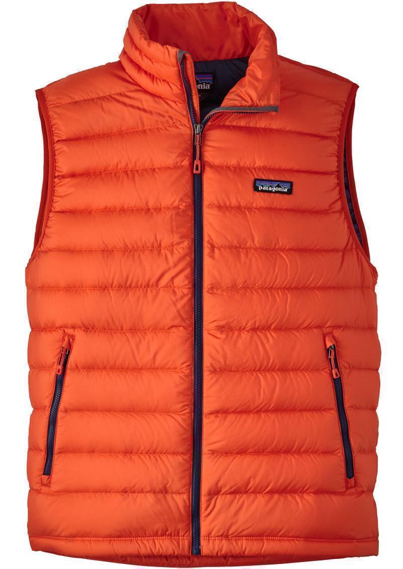 Down Sweater Vest - Mens - Paintbrush Red 1