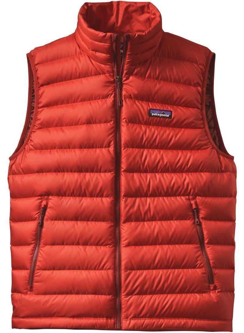 Down Sweater Vest - Mens - Ramble Red 1