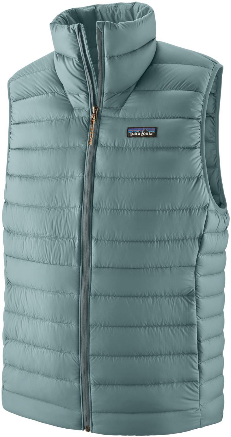 Down Sweater Vest - Mens - blue sage 1