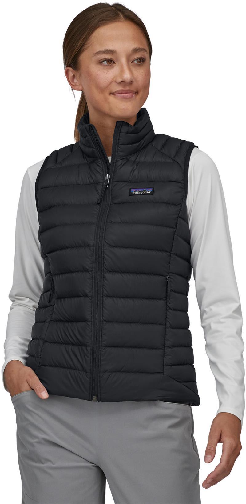 Down Sweater Vest - Womens - Black 2