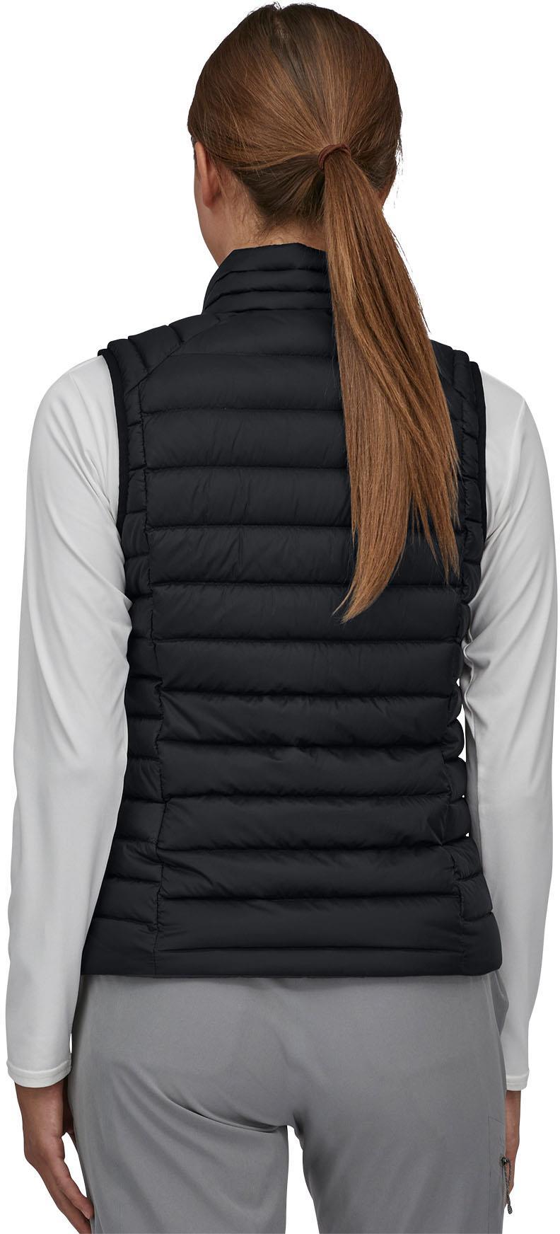 Down Sweater Vest - Womens - Black 3